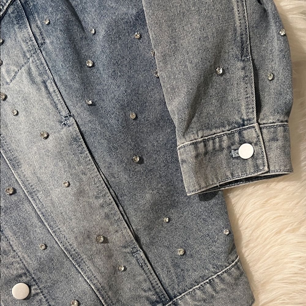Fate Rhinestone Denim Jacket - Picture 5 of 8